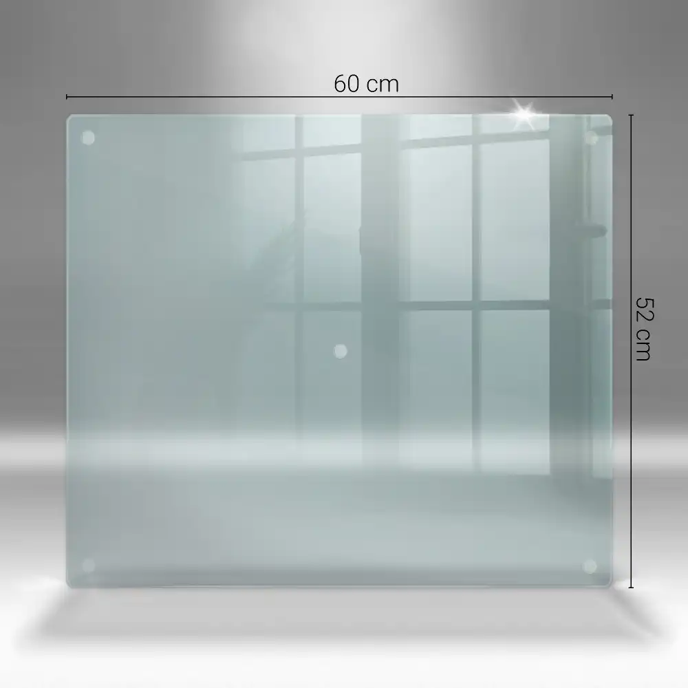 Prostokątna deska do krojenia transparentne szkło