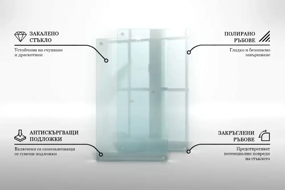 Płyta ochronna na indukcję szkło transparentne