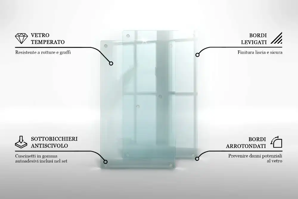 Płyta ochronna na indukcję szkło transparentne