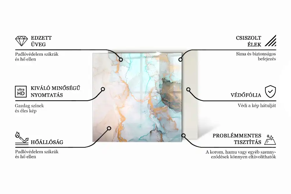 Sześciokątny panel kominkowy o wielowymiarowym układzie geometrycznym