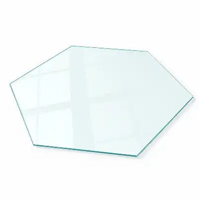 Szkło pod kozę sześciokątne szkło transparentne