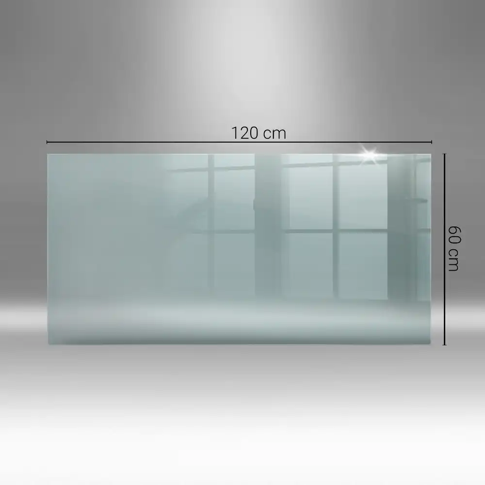 Prostokątne szkło pod kominek szkło transparentne