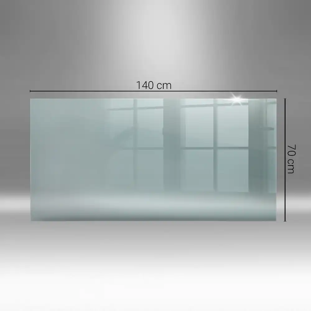 Prostokątne szkło pod kominek szkło transparentne