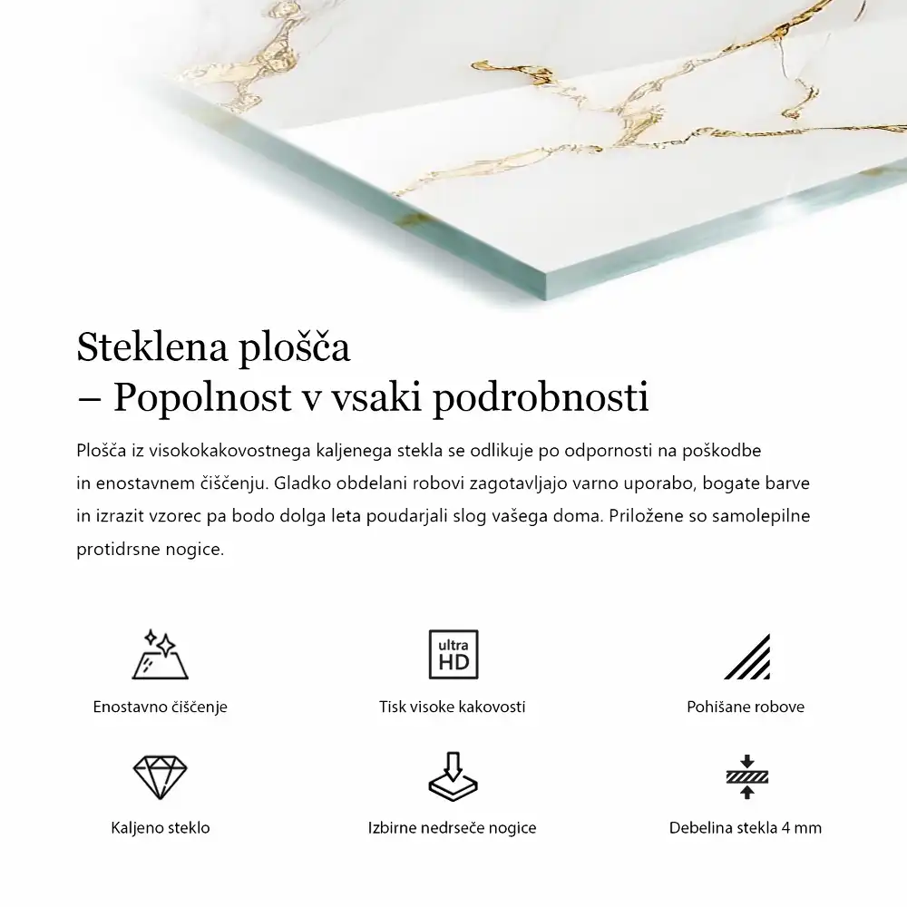 Blat na stół o kwadratowym kształcie w naturalnym wzorze drewna