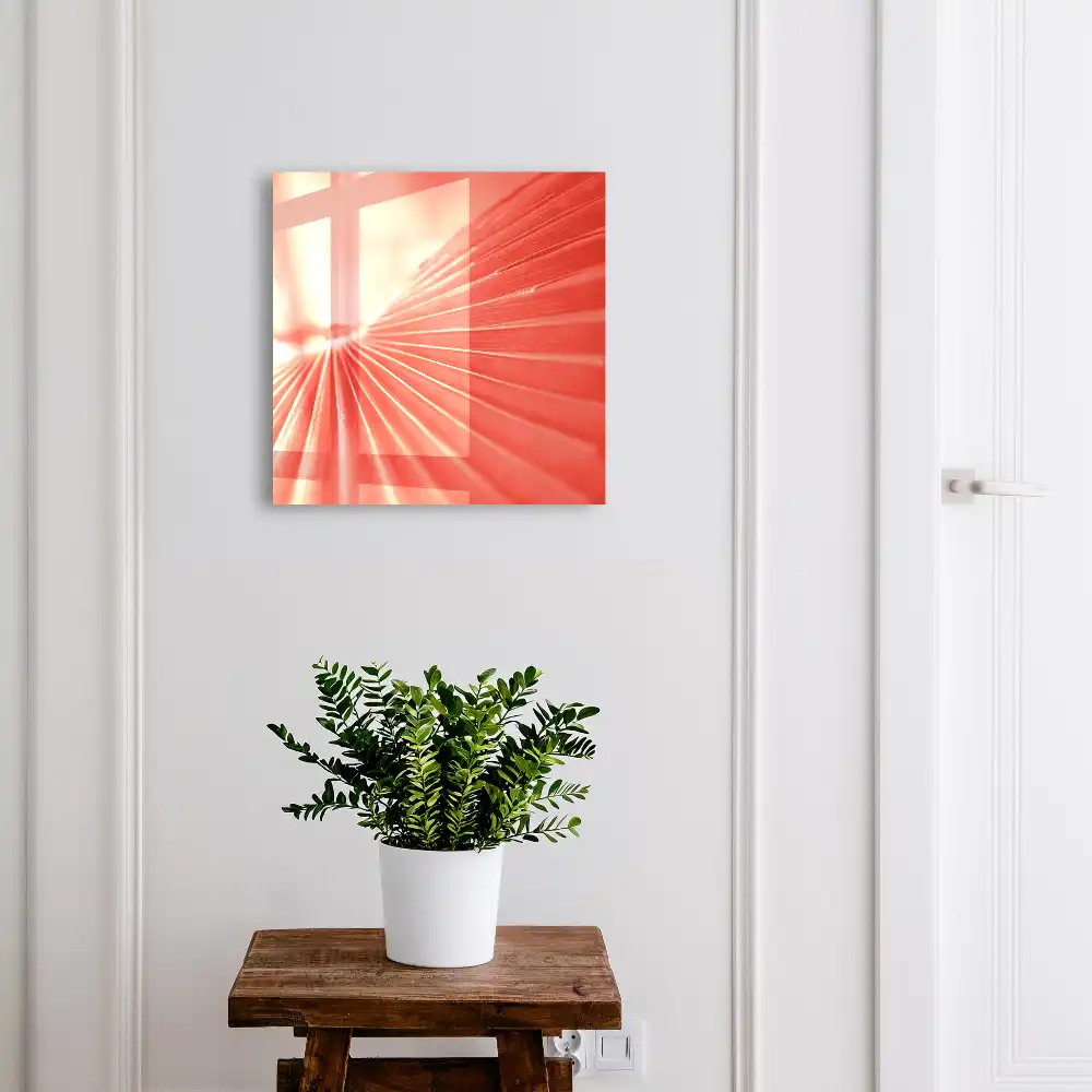 Szafka na klucze geometryczny wzór pełen energii i koloru