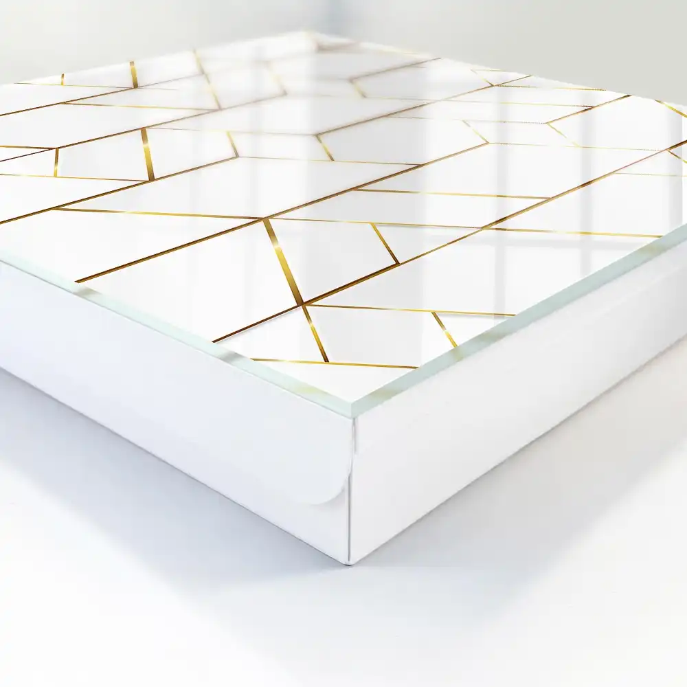 Szafeczka na klucze geometryczne wzory pełne elegancji i harmonii