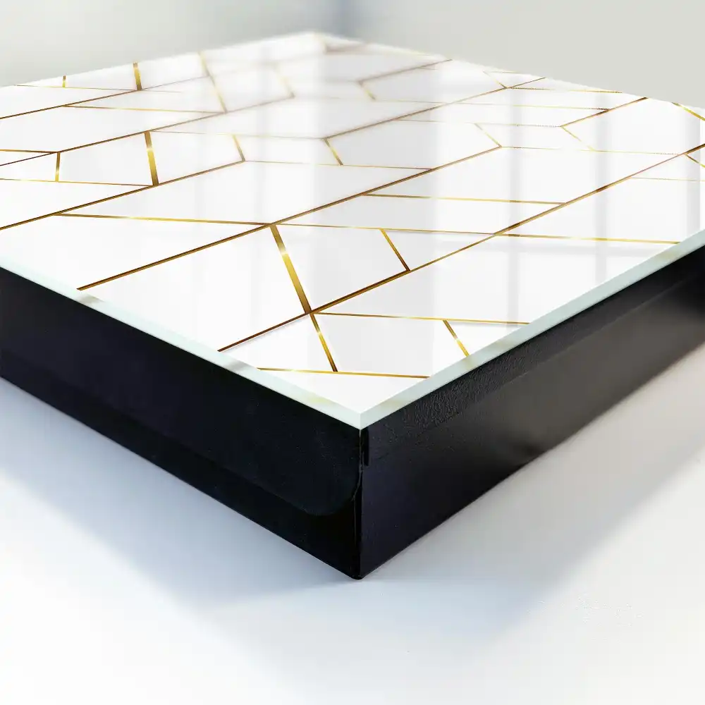 Szafeczka na klucze geometryczne wzory pełne elegancji i harmonii