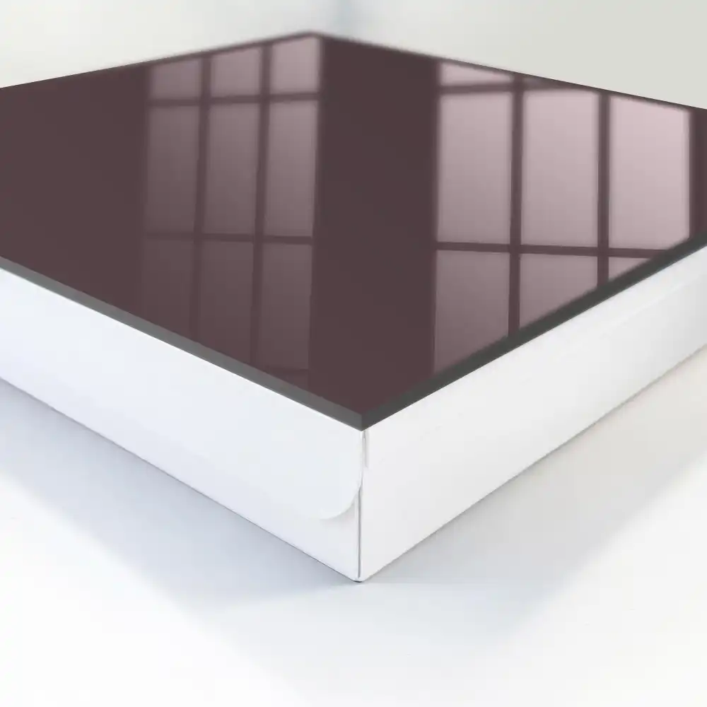 Szafka na klucze głębia fioletu elegancja geometria minimalizm