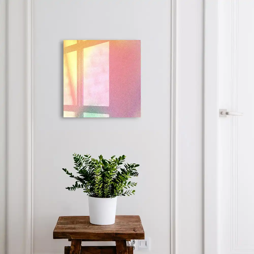 Szafka na klucze pastelowy gradient w żywych kolorach
