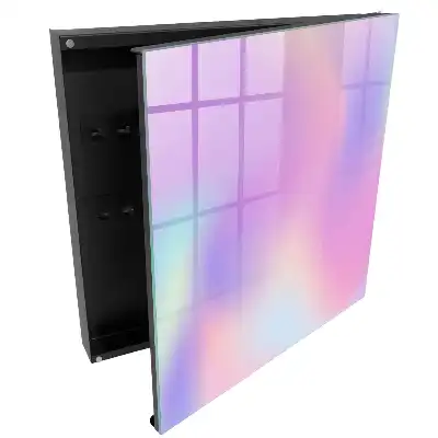 Szafeczka na klucze pastelowy gradient tworzy harmonię barw