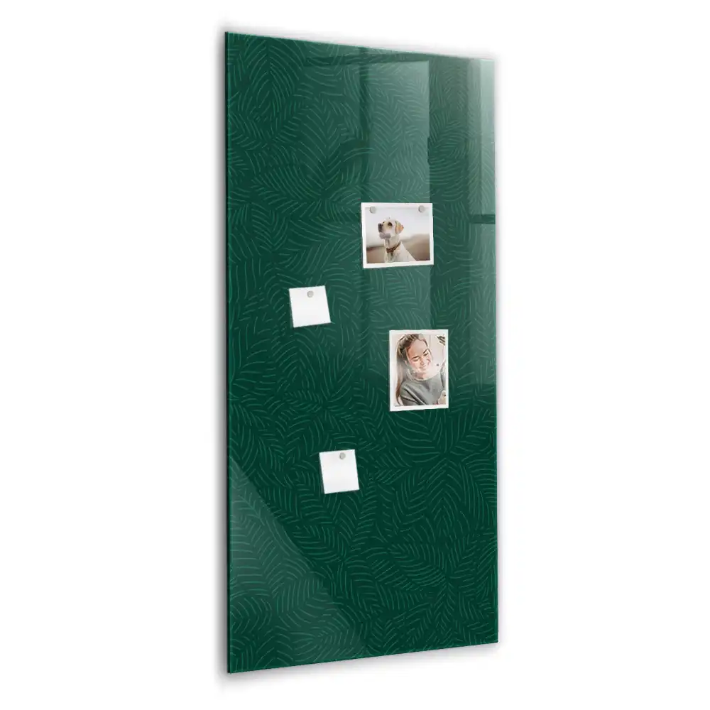 Tablica magnetyczna do pisania graficzne liście