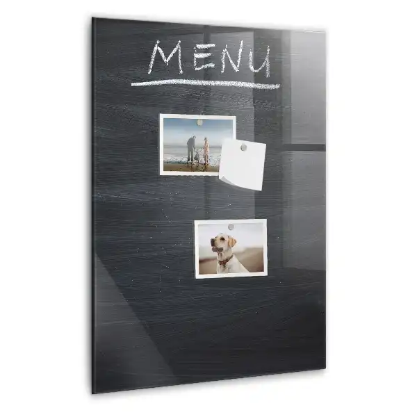 Tablica magnetyczna suchościeralna tablica restauracyjna