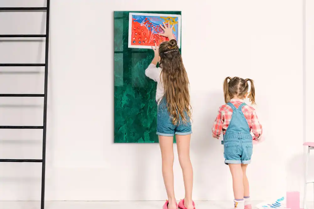 Tablica magnetyczna do pisania szmaragdowa powierzchnia
