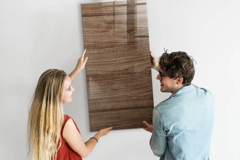 Tablica suchościeralna magnetyczna nowe drewno