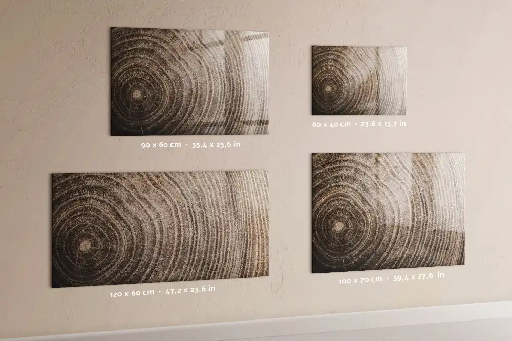 Magnetyczna tablica do rysowania kawałek pnia