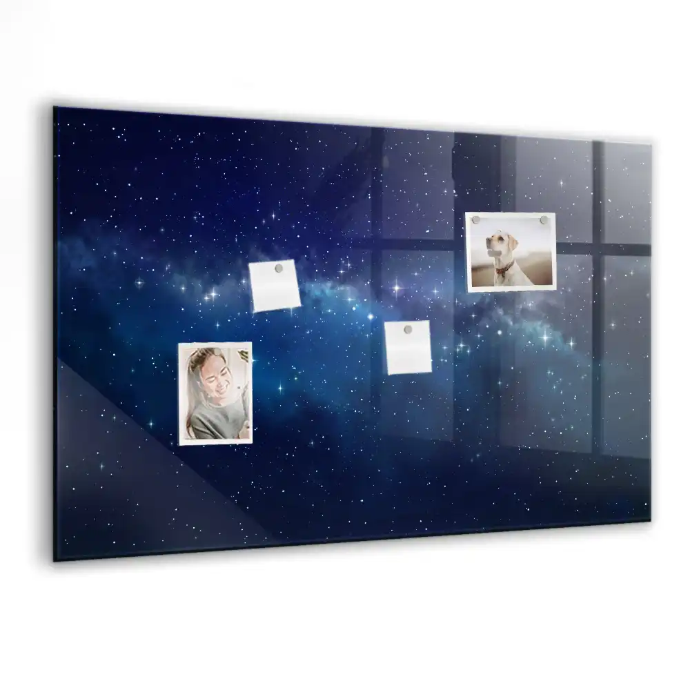 Magnetyczna tablica do rysowania gwieździste nocne niebo