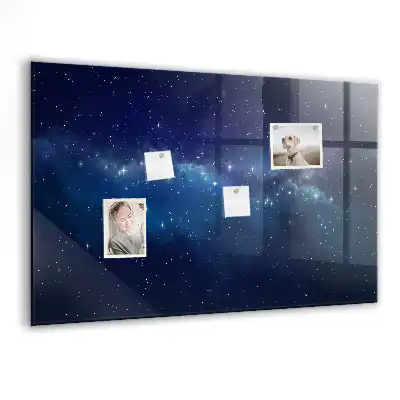 Magnetyczna tablica do rysowania gwieździste nocne niebo