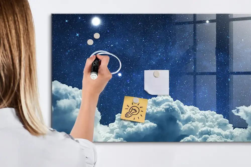 Magnetyczna tablica do rysowania nocny nieboskłon
