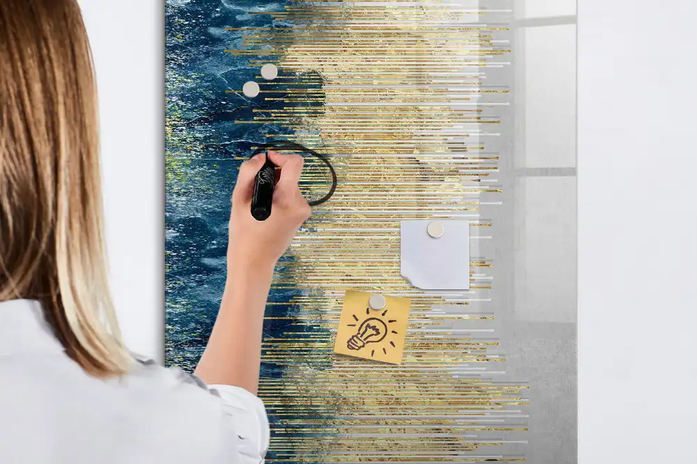 Tablica magnetyczna do rysowania dekoracyjny deseń
