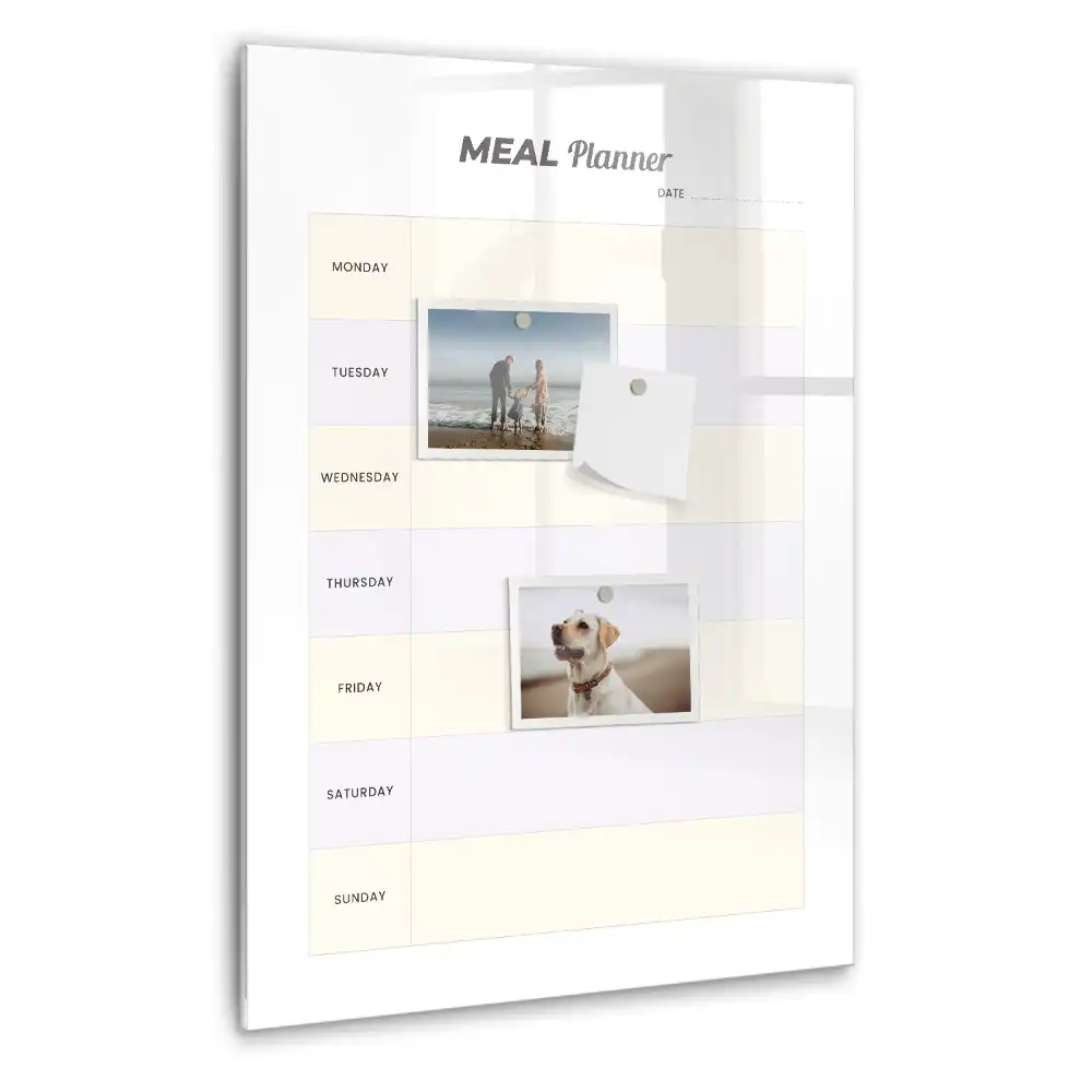 Tablica magnetyczna do rysowania organizer menu