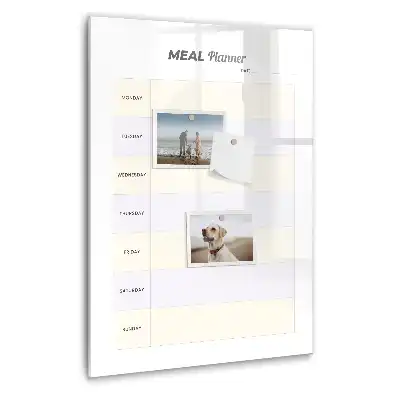 Tablica magnetyczna do rysowania organizer menu