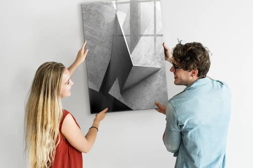 Tablica magnetyczna z pisakiem nowoczesna geometria