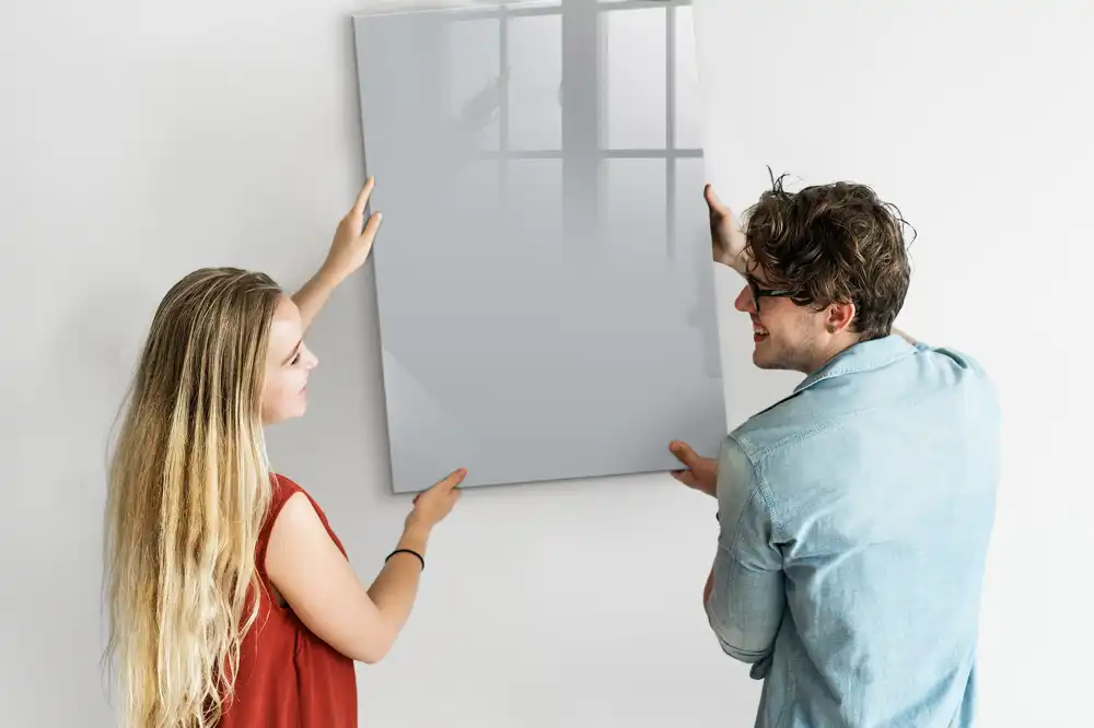 Tablica magnetyczna do pisania kolor jasny szary
