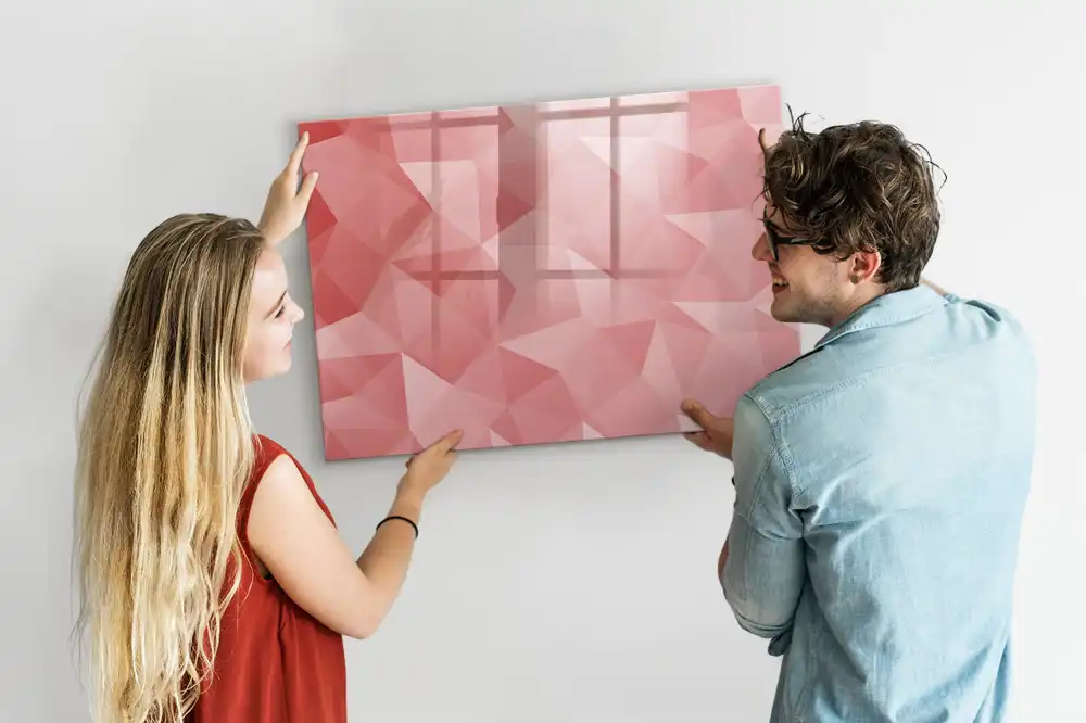 Tablica suchościeralna magnetyczna trójkątne figury geometryczne