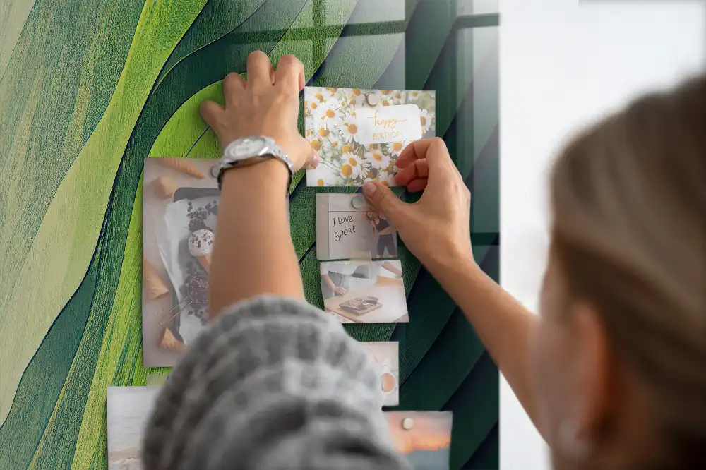 Magnetyczna tablica kontury krajobrazu
