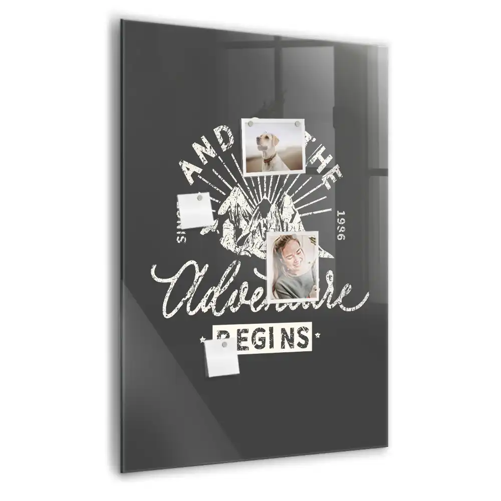 Tablica na magnesy retro plakat