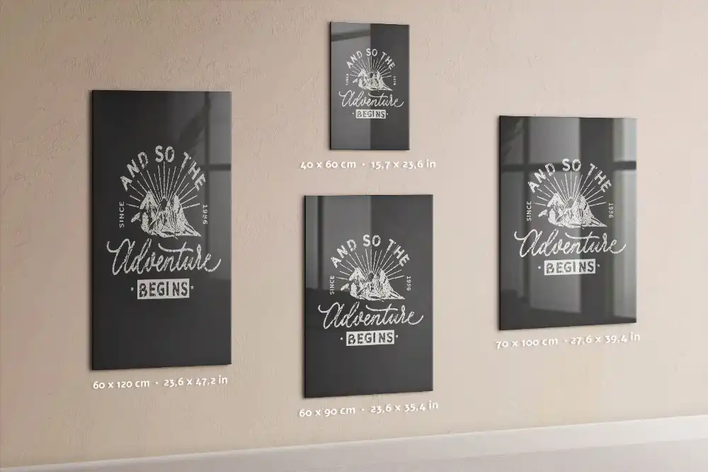 Tablica na magnesy retro plakat