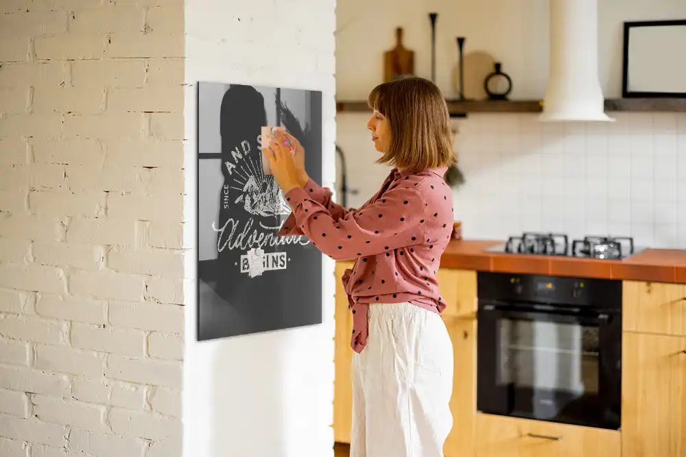 Tablica na magnesy retro plakat