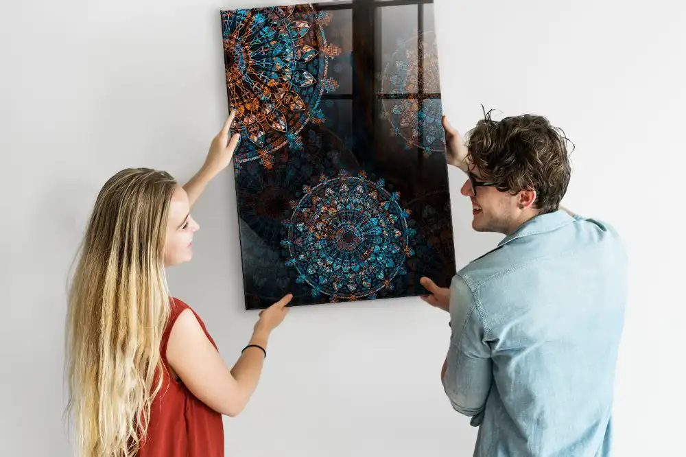 Tablica magnetyczna ozdobna mandala