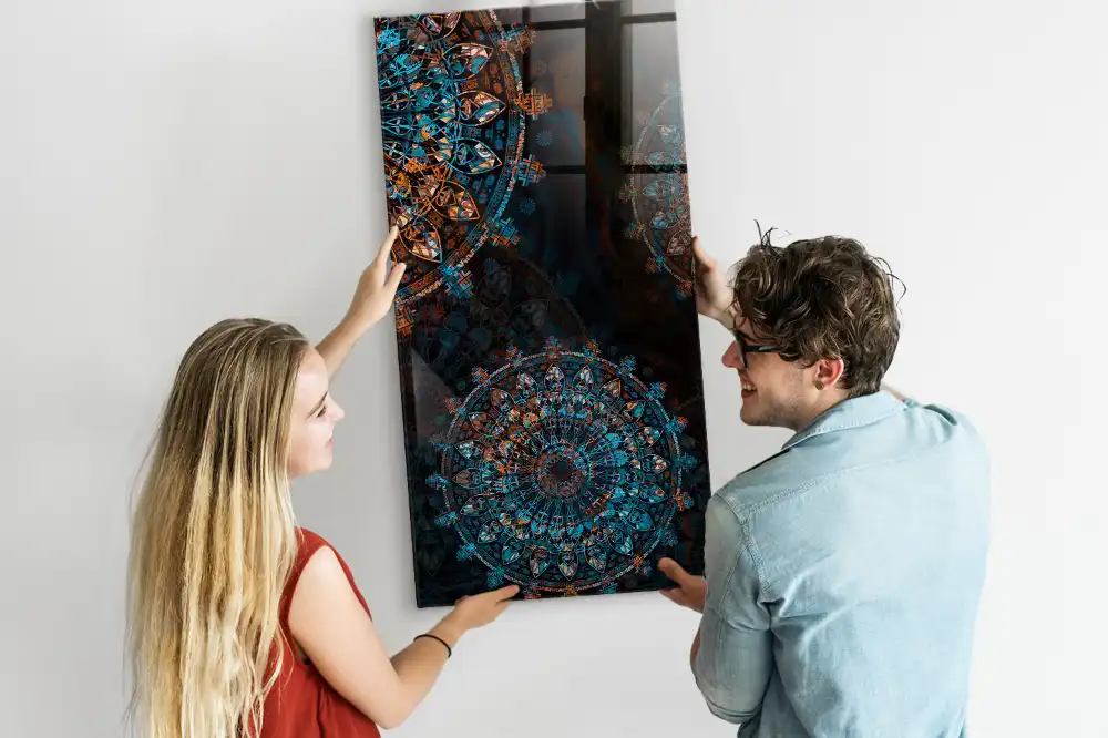 Tablica magnetyczna ozdobna mandala
