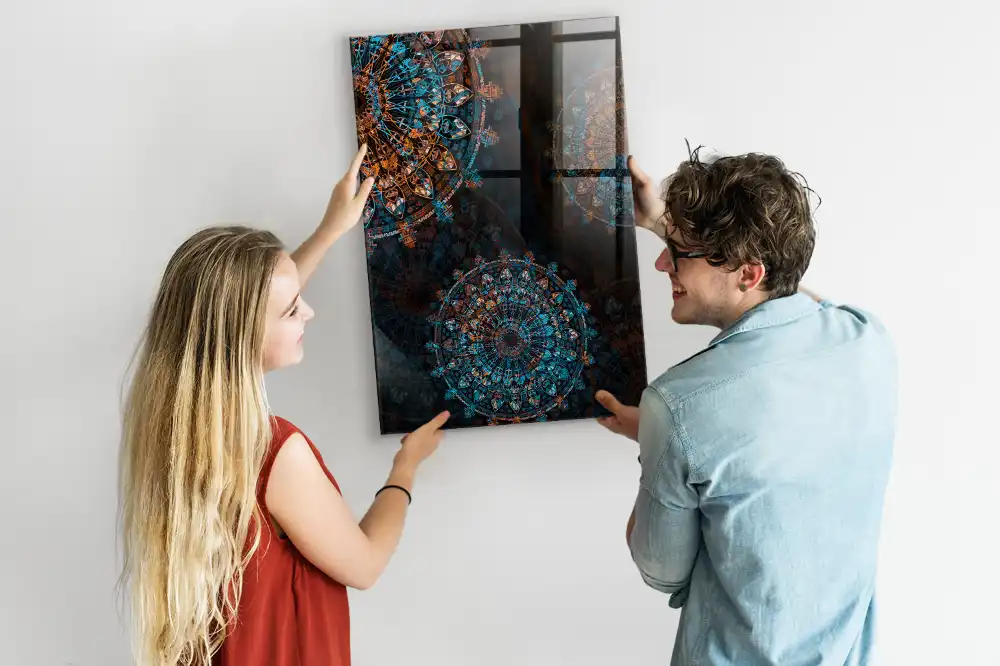 Tablica magnetyczna ozdobna mandala