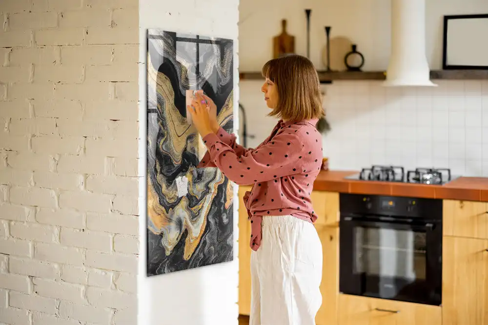 Magnetyczna tablica abstrakcyjne plamy