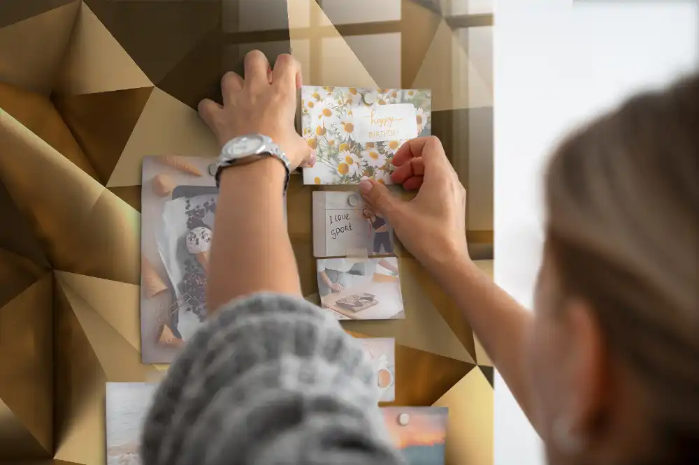 Magnetyczna tablica trójwymiarowa abstrakcja