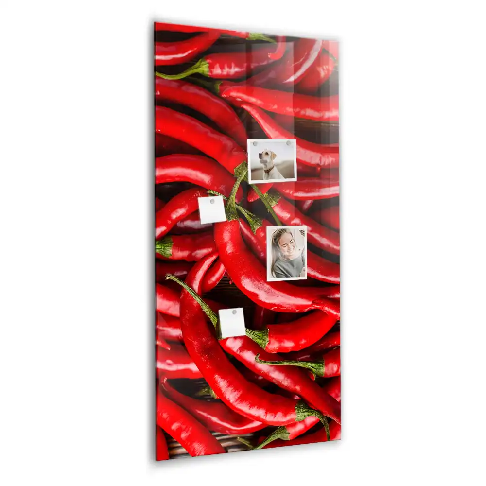 Tablica magnetyczna szklana papryka chilli