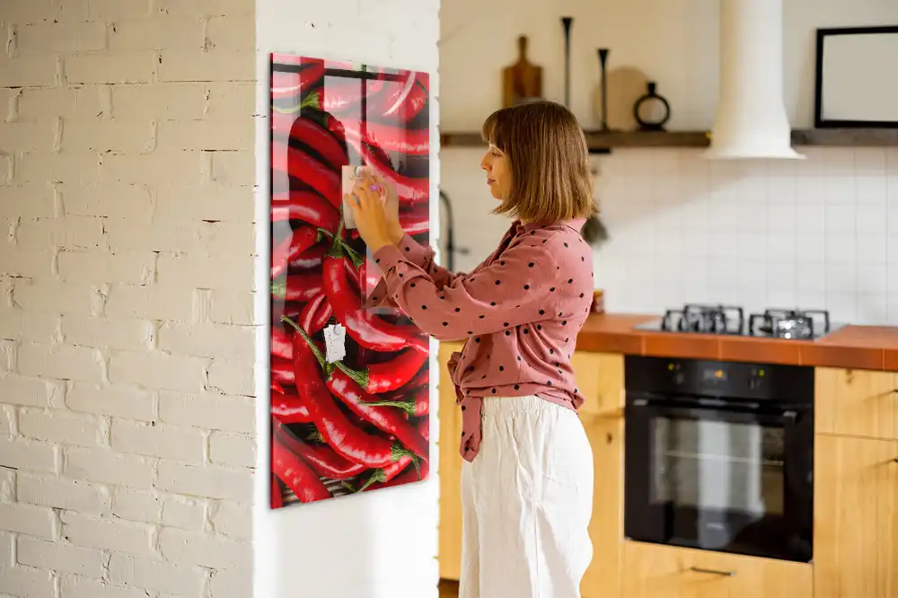 Tablica magnetyczna szklana papryka chilli