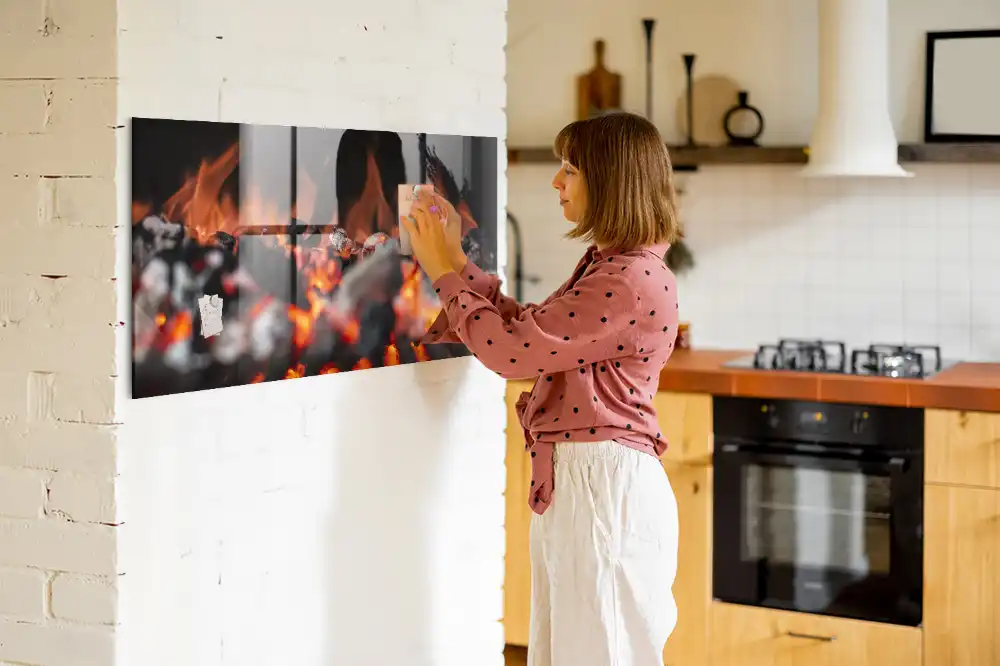 Magnetyczna tablica palenisko grillowe