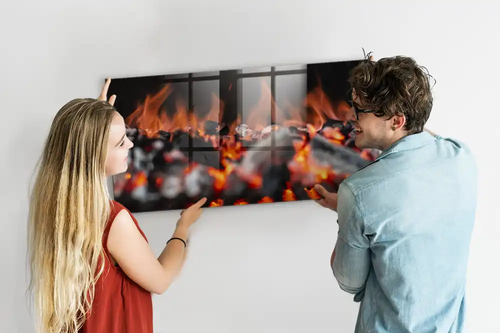 Magnetyczna tablica palenisko grillowe