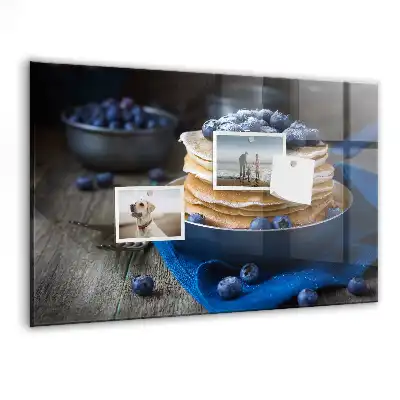 Tablica magnetyczna na ścianę puszyste pancakes