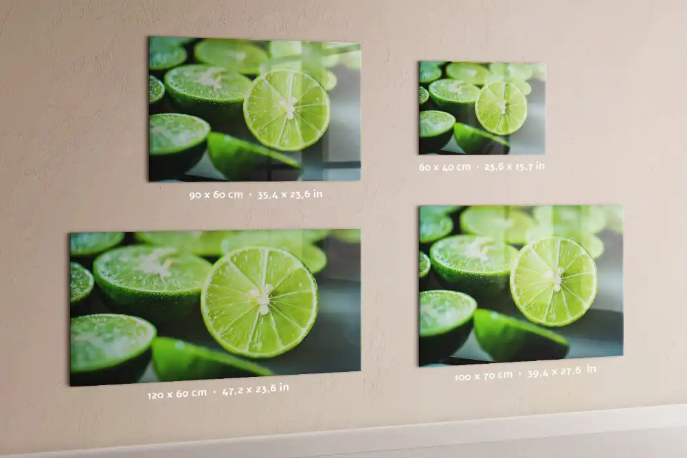 Tablica magnetyczna plasterki limonek