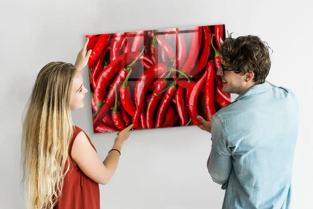 Tablica na magnesy pikantne papryki