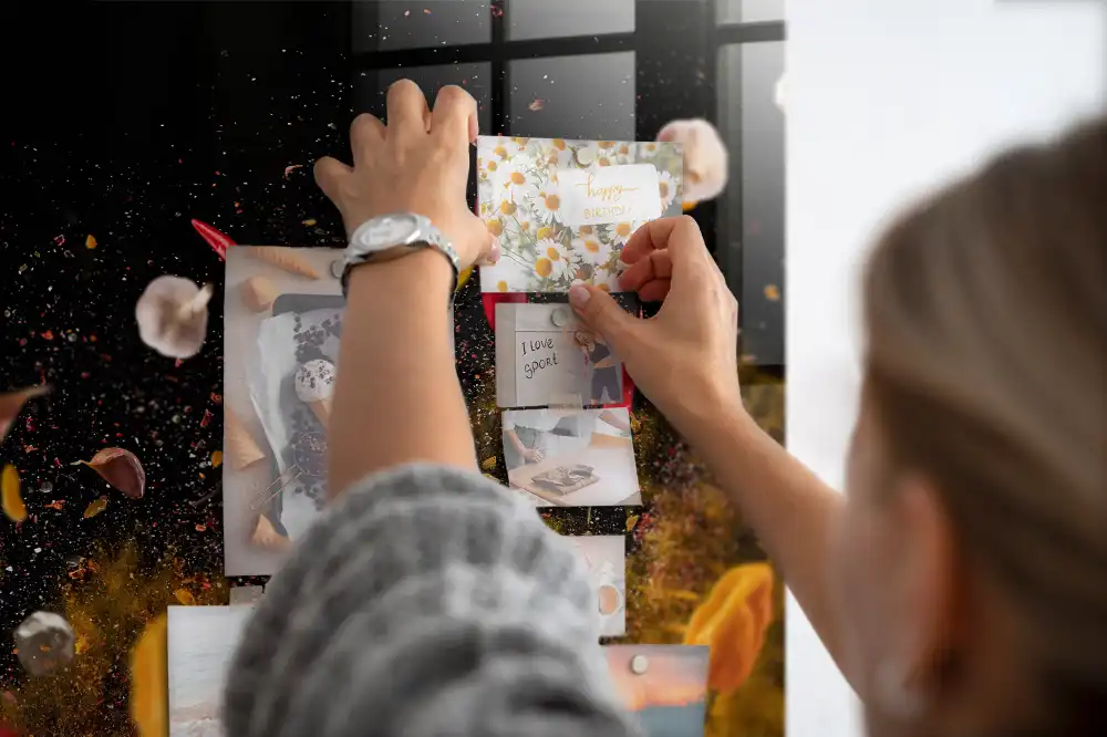 Tablica magnetyczna na ścianę plony ziemi