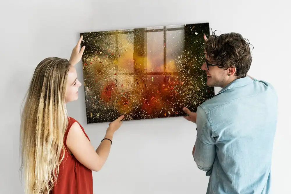 Magnetyczna tablica abstrakcja ziół