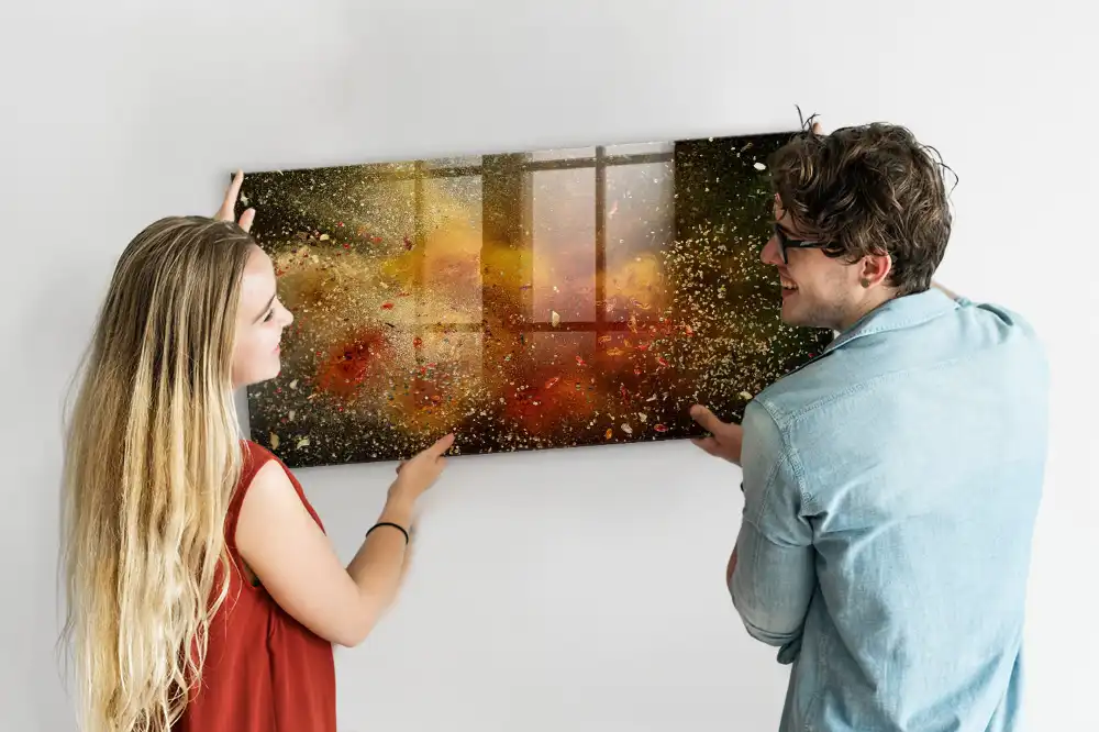 Magnetyczna tablica abstrakcja ziół