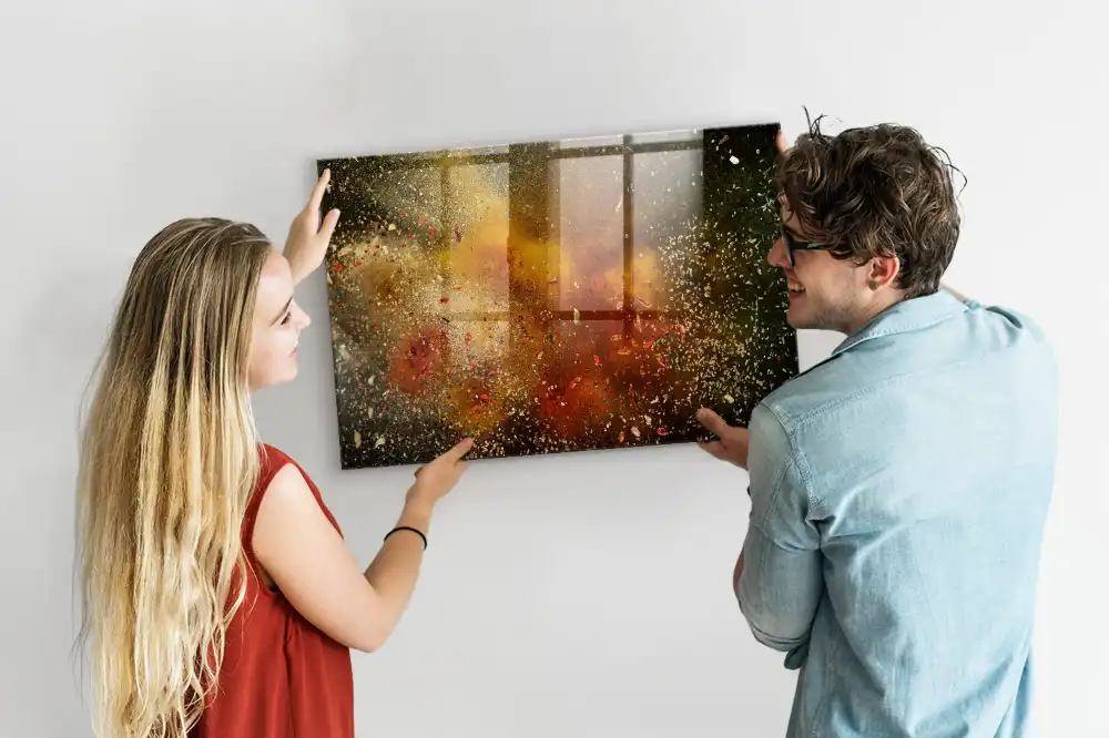 Magnetyczna tablica abstrakcja ziół