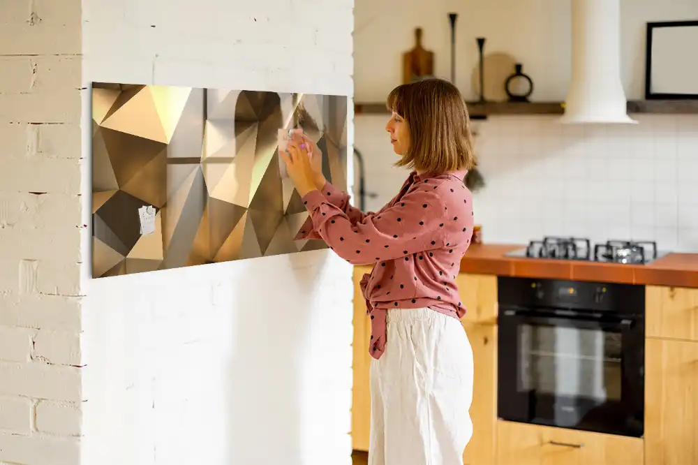 Tablica na magnesy geometryczna abstrakcja