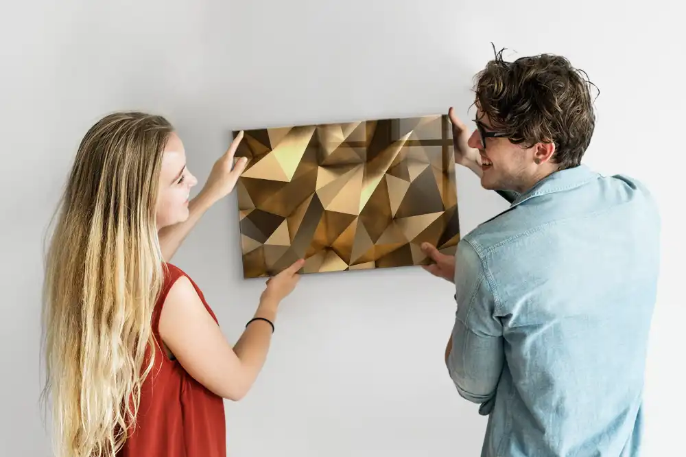 Tablica na magnesy geometryczna abstrakcja